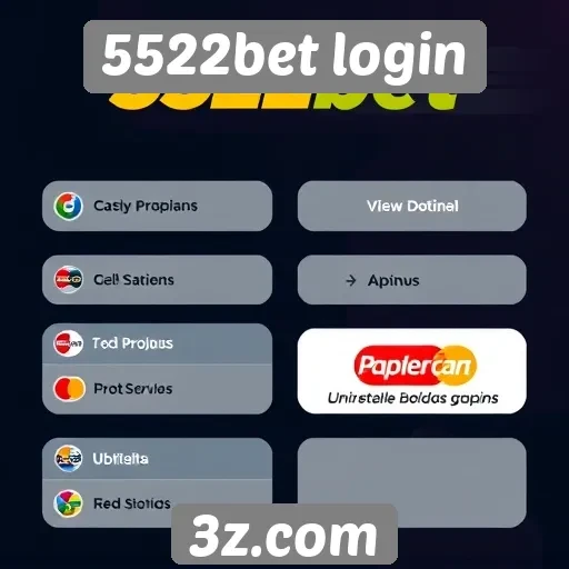 Métodos de pagamento na 5522bet login