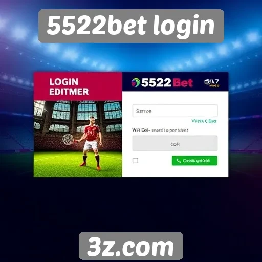5522bet login | Interface do usuário no site 5522bet
